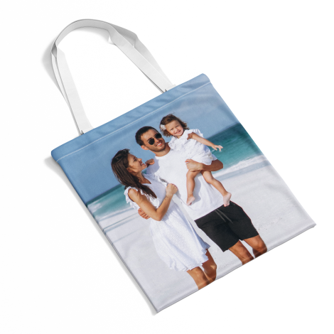 Foto outlet op tas