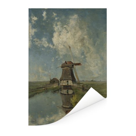 In de maand juli - Schilderij van Paul Joseph Constantin Gabriel Poster