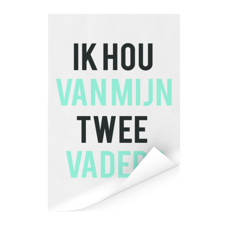 Vaderdag - Ik hou van mijn twee vaders Poster