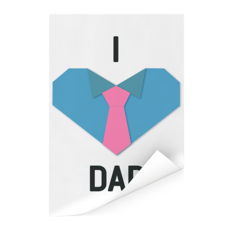 Vaderdag - I love dad Poster