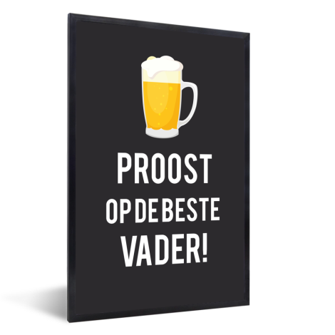 Vaderdag - Proost op de beste vader! Fotolijst