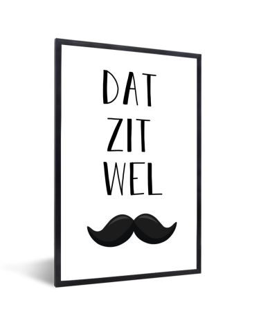 Vaderdag - Dat zit wel snor Fotolijst