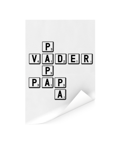 Vaderdag - Papa vader pap pa Poster