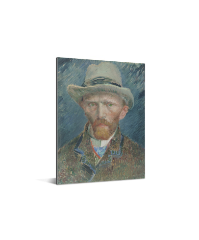 Zelfportret 1887 - Schilderij van Vincent van Gogh Aluminium
