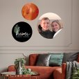 muursticker rond woonkamer thumbnail