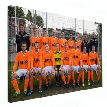 elftal foto op canvas