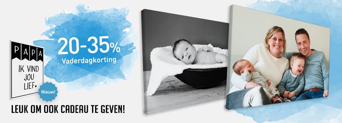 Foto op canvas Vaderdagaanbieding