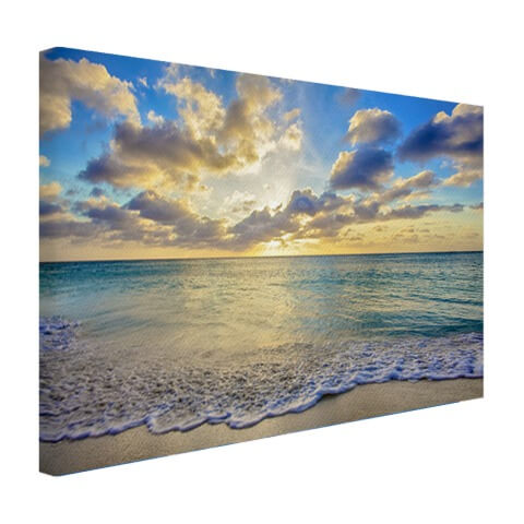 Strand op canvas