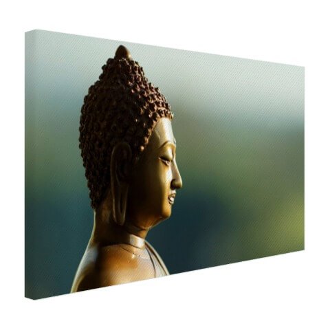 Boeddha op canvas