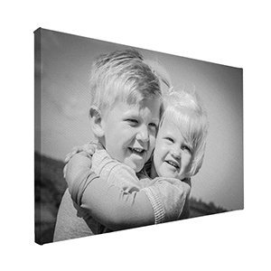 Foto op canvas fotobewerking zwart wit