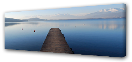 Panoramafoto op canvas