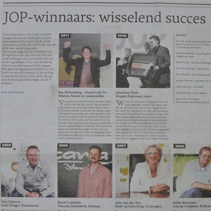 Jonge ondernemersprijs winnaars wisselend succes