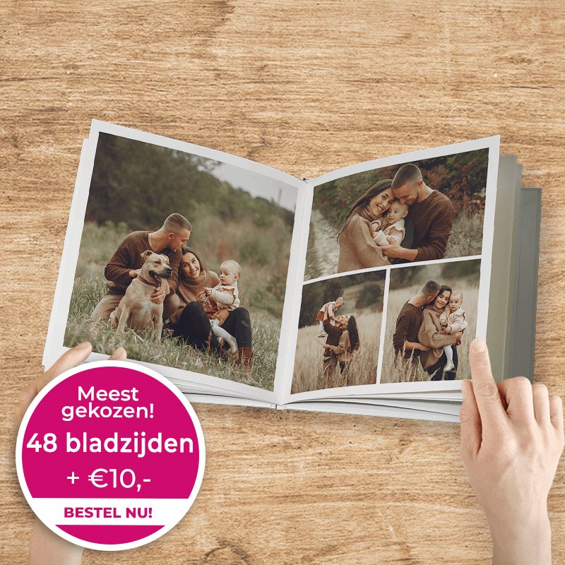 Fotoboek 30x30cm 48bladzijden