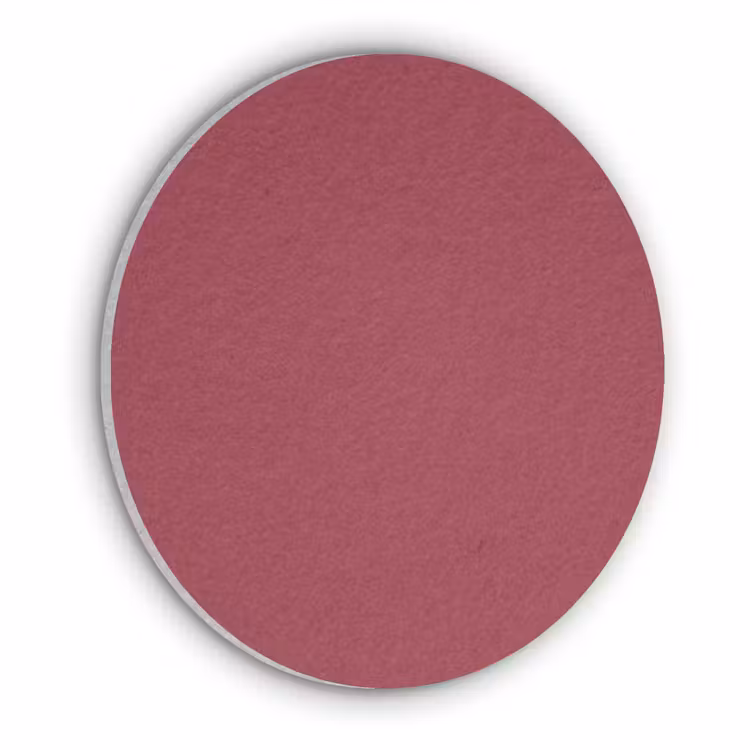 Akoestisch schilderij rond - Antique - Ruby - Rood — 1