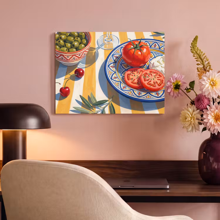 Akoestisch schilderij - Fruit - Groenten - Kunst — 4
