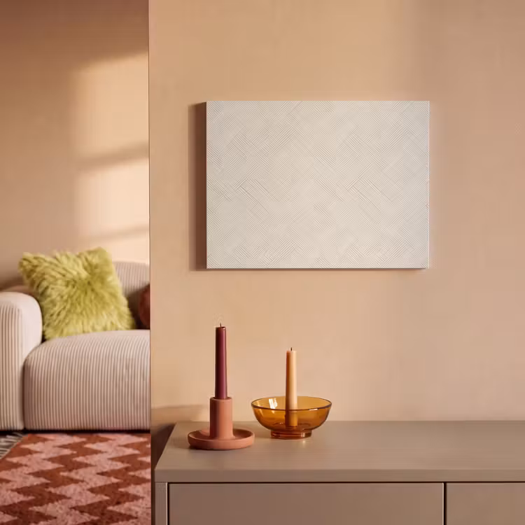 Akoestisch schilderij - Textuur - Abstract - Beige — 2