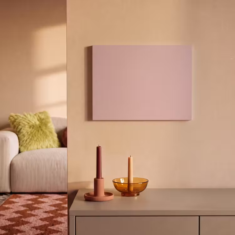 Akoestisch schilderij - Soft - Blush - Roze — 2