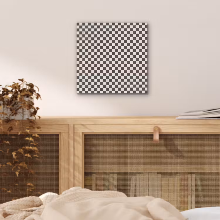 Aluminium schilderij - Marmer - Patroon - Grijs — 4