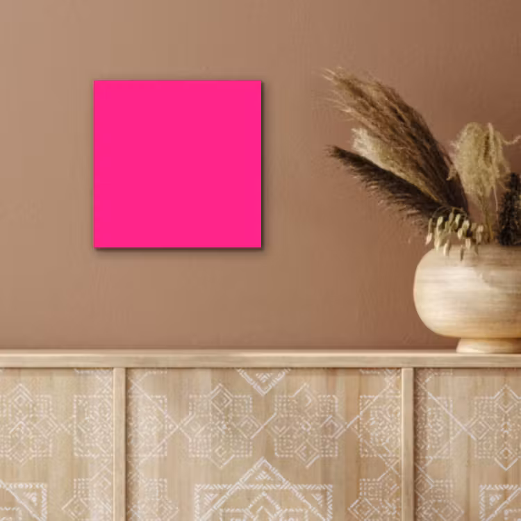 Aluminium schilderij - Hot - Fuchsia - Roze — 5