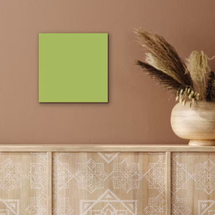 Aluminium schilderij - Lime - Glow - Groen — 5