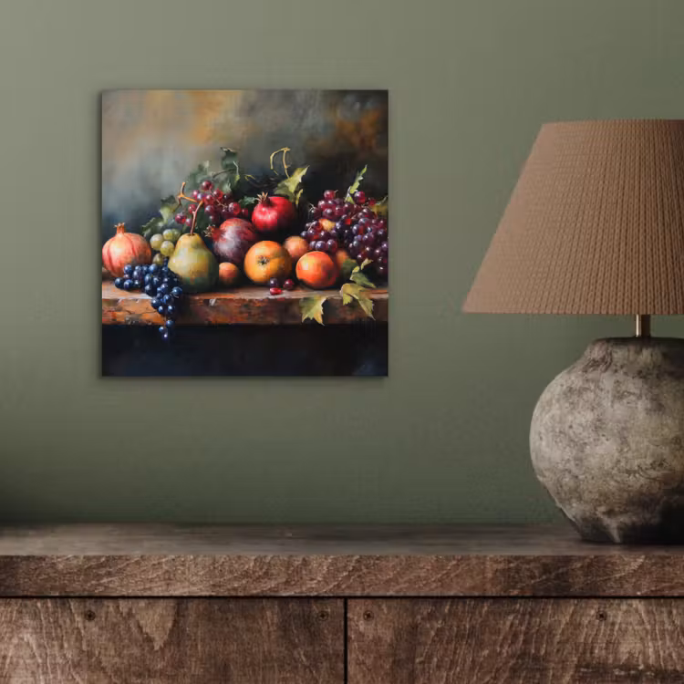 Aluminium schilderij - Rustiek - Stilleven - Fruit — 3
