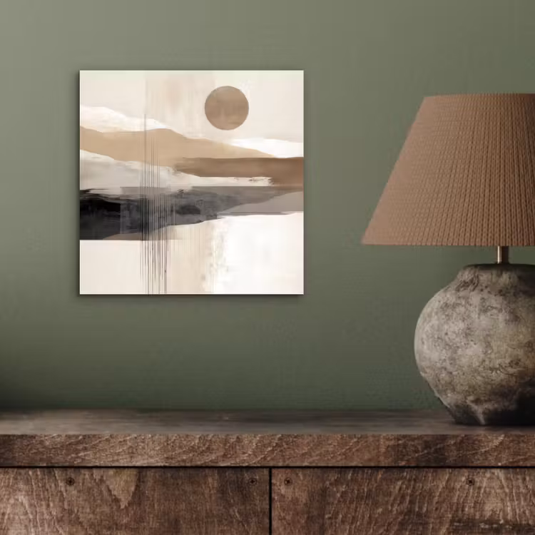 Aluminium schilderij - Minimalistisch - Landschap - Dimensie — 3