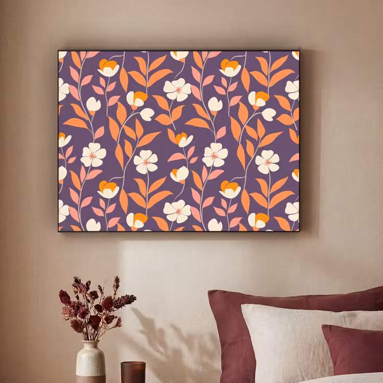 Art Frame - Boho - Vintage - Paars — 2