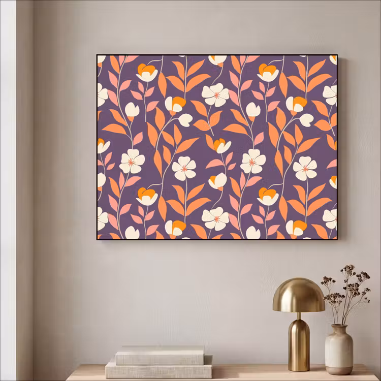 Art Frame - Boho - Vintage - Paars — 3