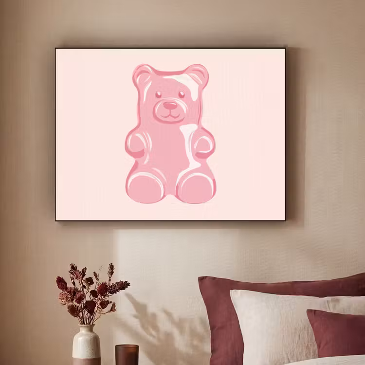 Art Frame - Beer - Roze - Snoep — 2