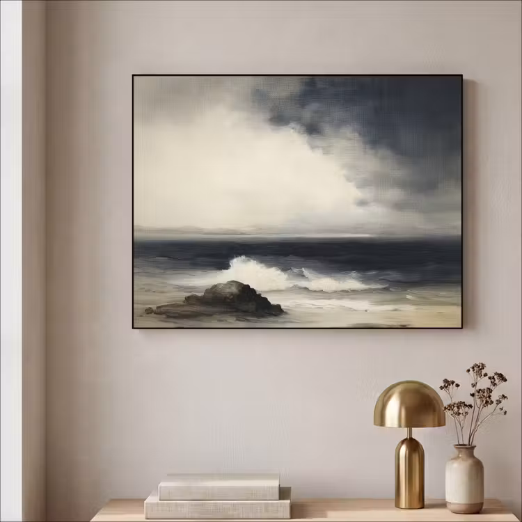 Art Frame - Zee - Rotsen - Storm — 3