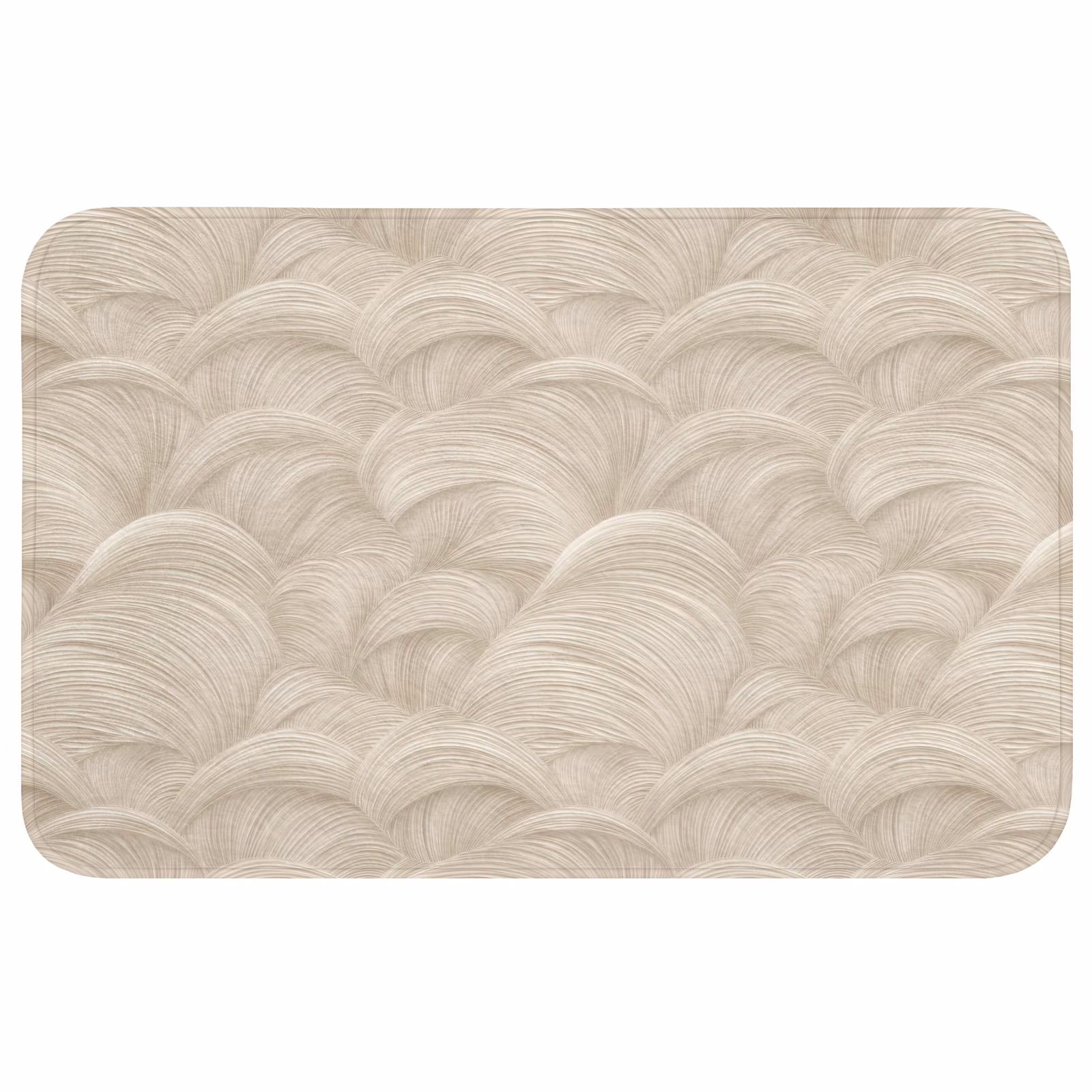 Badmat - Bogen - Patroon - Beige — 1