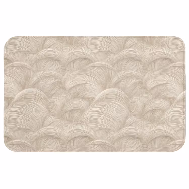 Badmat - Bogen - Patroon - Beige — 1