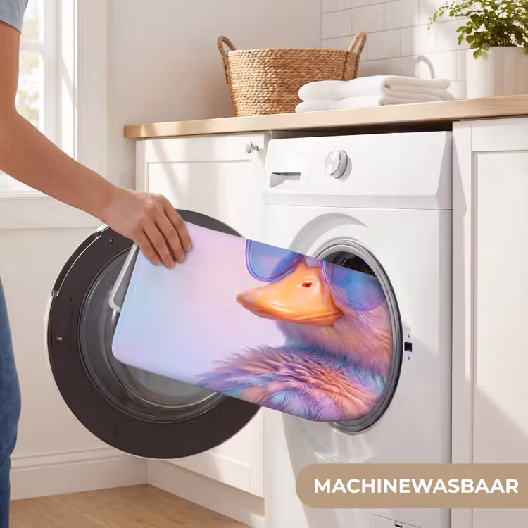 Badmat - Eend - bril - Pastel — 7