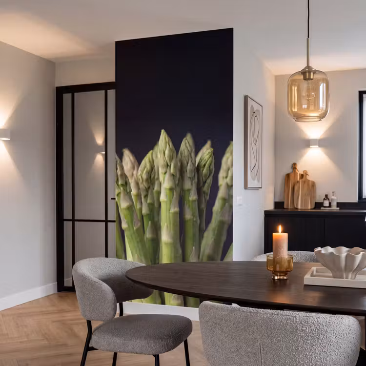 Behang - Asperges - Groen - Zwart — 5