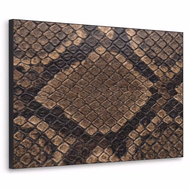 Art Frame - Python - Schubben - Brons — 1