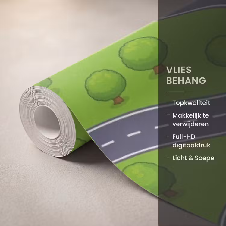 Behang - Circuit - Auto - Cartoon — 3