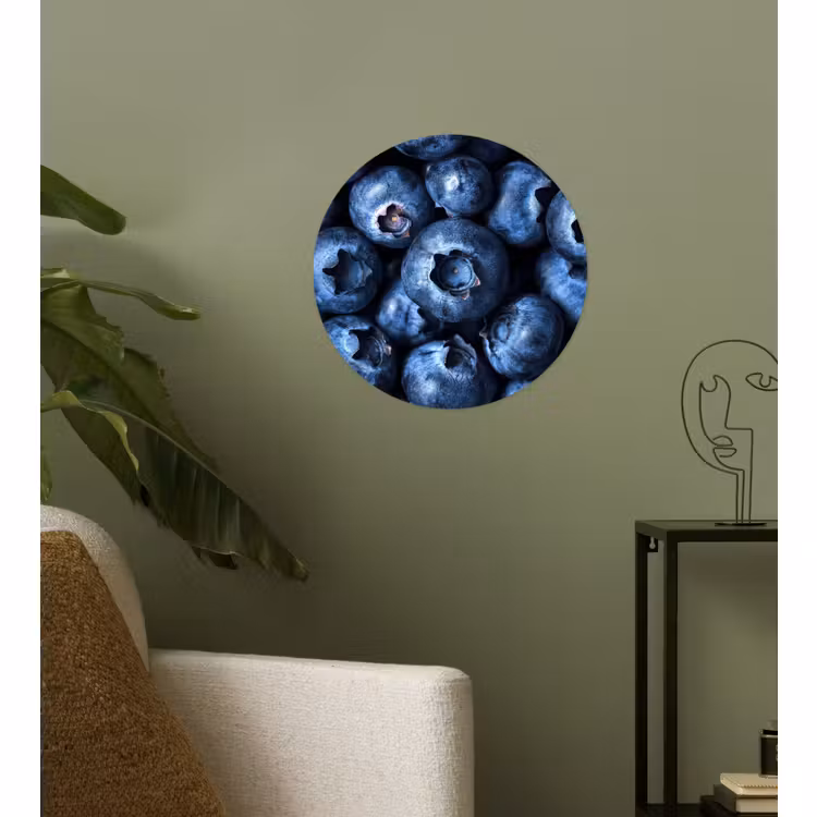 Behangcirkel - Bessen - Blauw - Fruit — 3