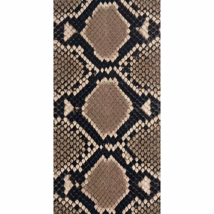Behang - Slangenprint - Python - Bruin — 2