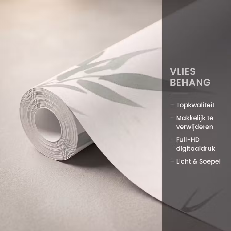 Behang - Minimalistisch - Bamboe - Groen — 3
