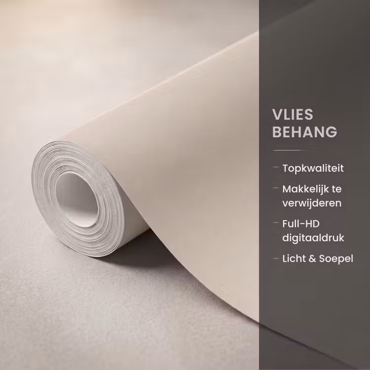 Behang - Japans - Landschap - Beige — 3