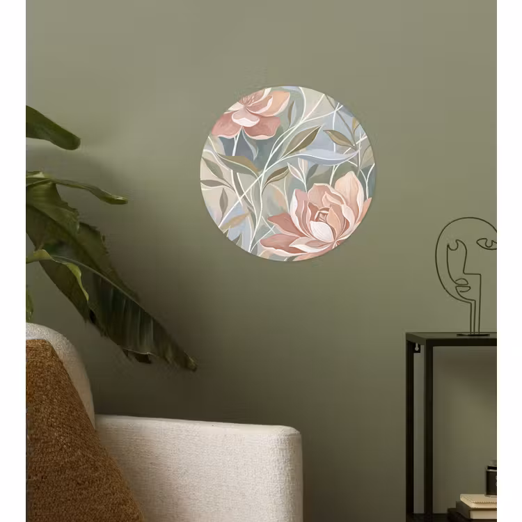 Behangcirkel - Elegant - Romantiek - Roze — 3