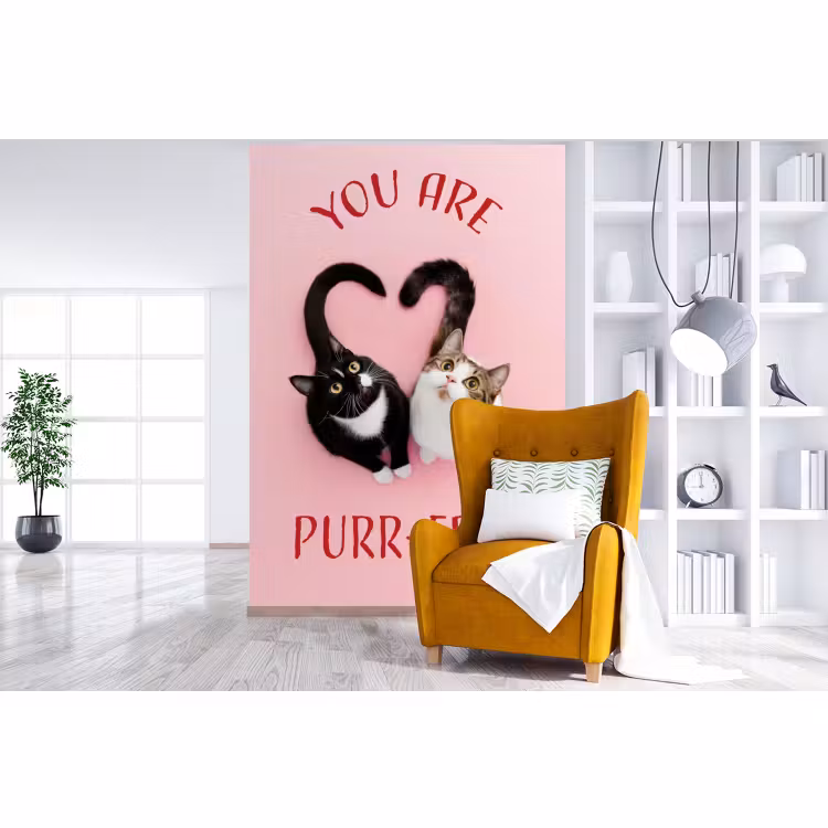 Behang - Kat - Hart - Tekst - Valentijn — 3