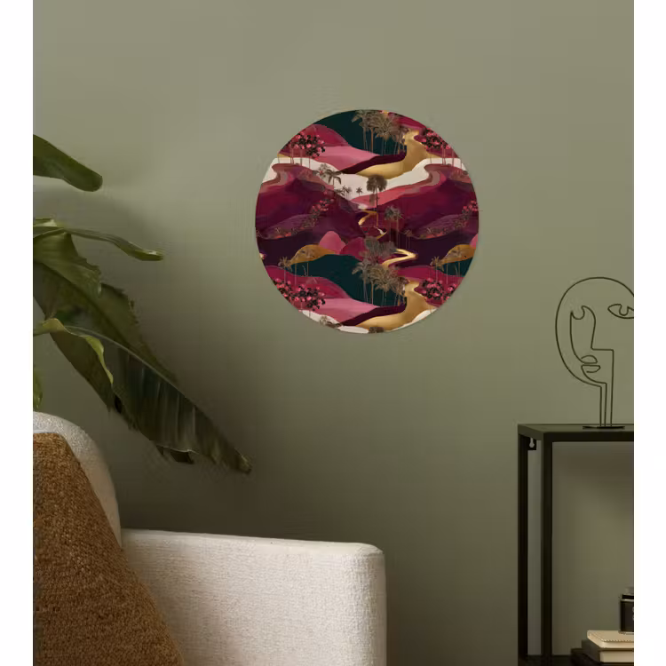 Behangcirkel - Magisch - Palmbomen - Goud — 3