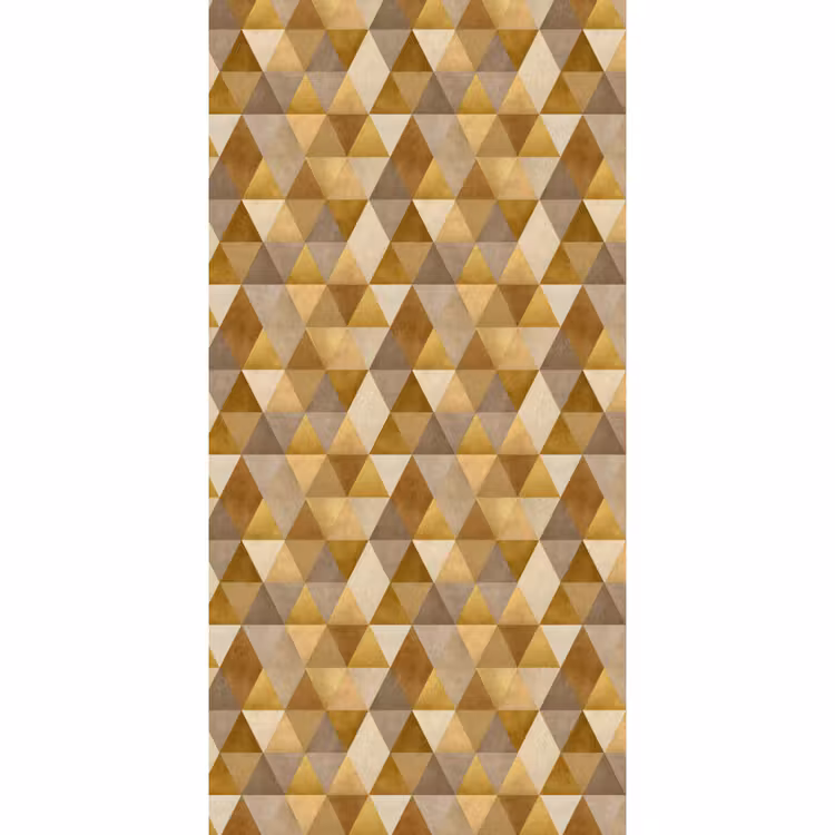 Behang - Geometrisch - Driehoek - Goud — 2