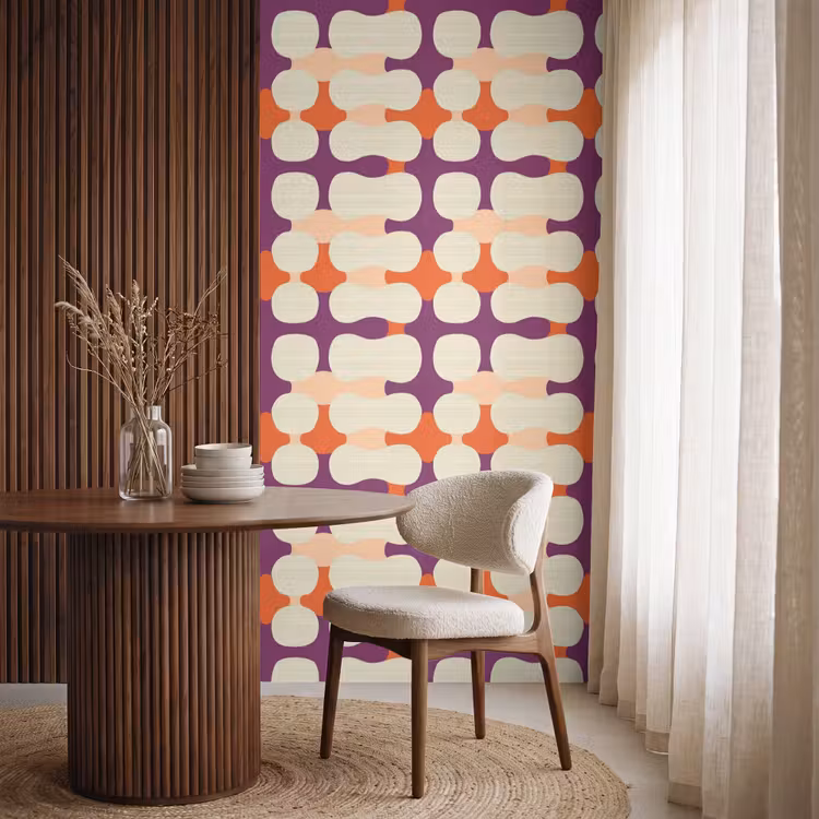 Behang - Modern - Patroon - Kleurrijk — 4