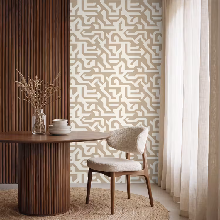 Behang - Modern - Abstract - Beige — 4