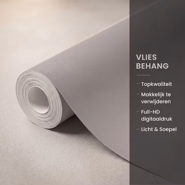 Behang - Uil - Bruin - Wit — 3