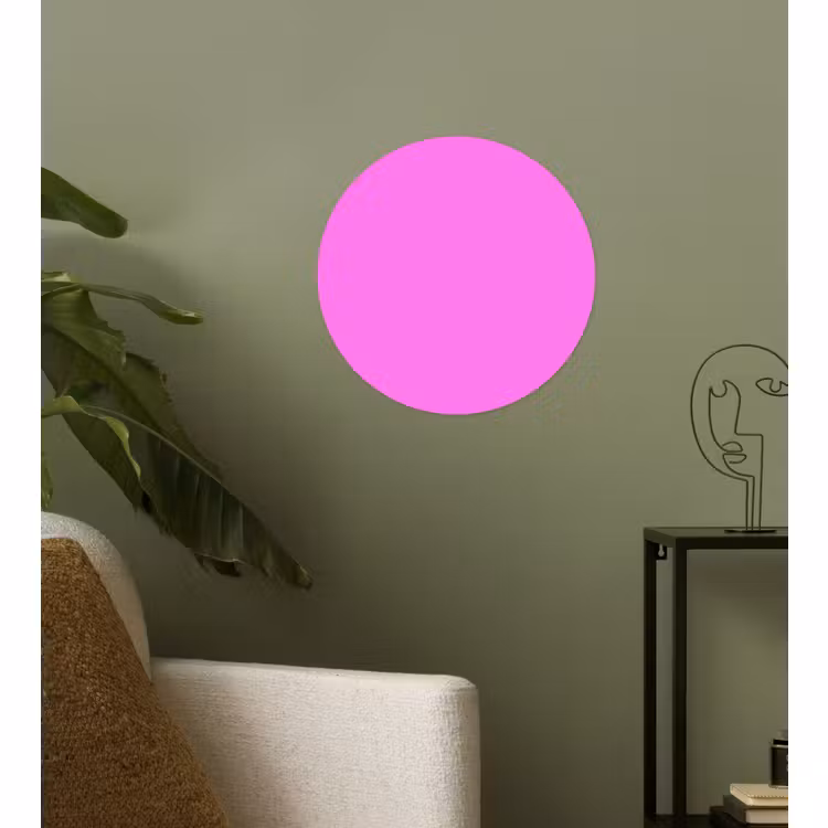 Behangcirkel - Bright - Orchid - Roze — 3