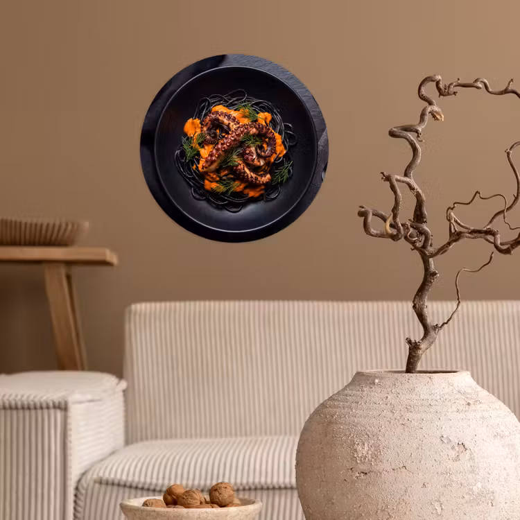Behangcirkel - Eten - Octopus - Modern — 2