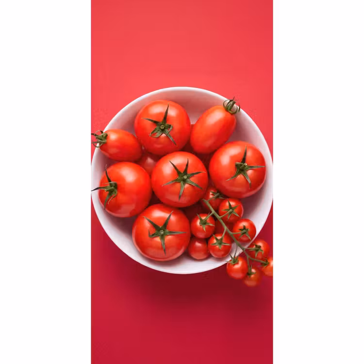 Behang - Eten - Kom - Rood — 2